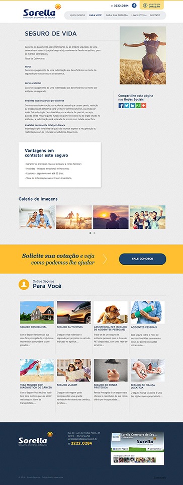 Sorella Seguros - Consultoria e corretora de seguros